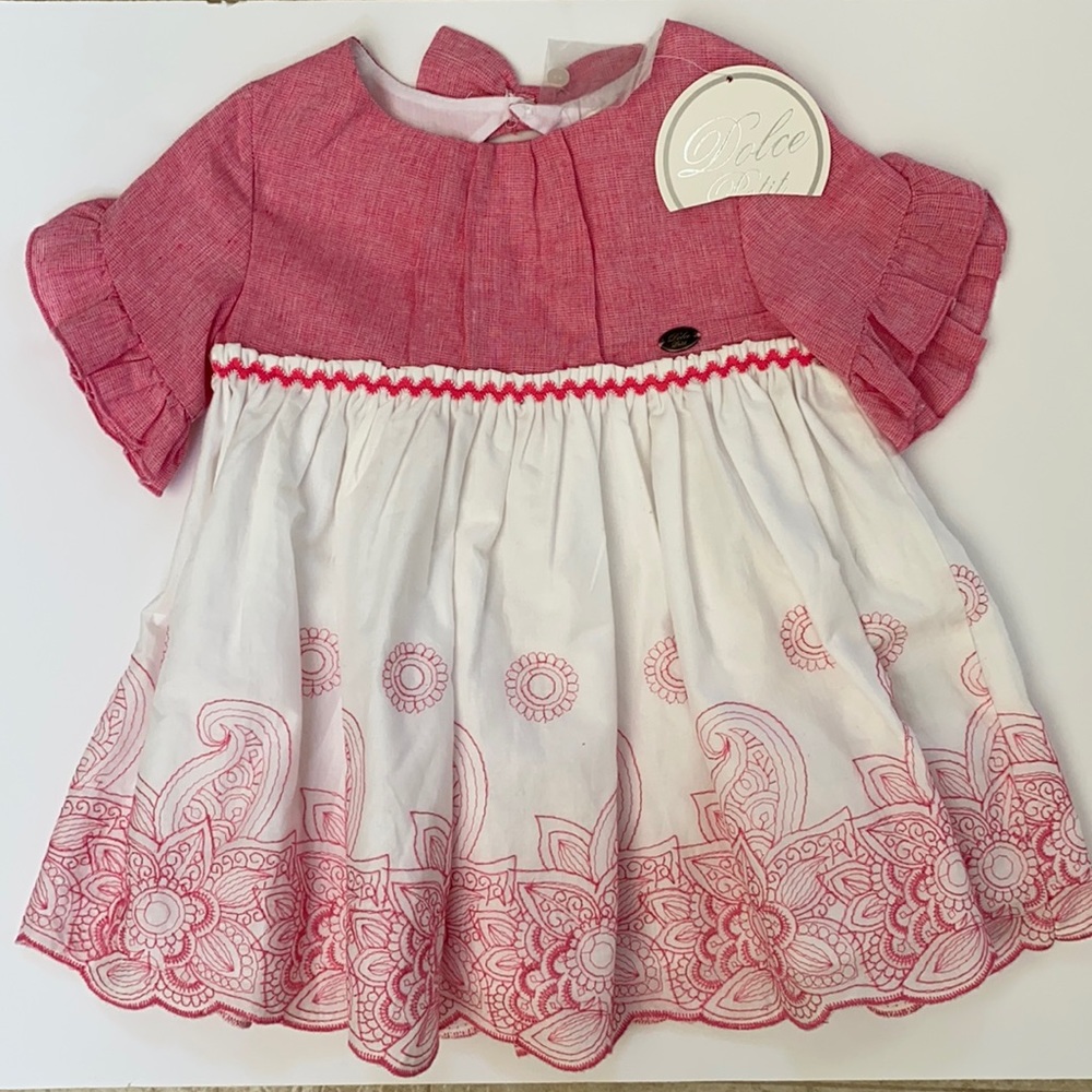 NWT Dolce Petit Boutique Toddler Girl Dress - Size 2